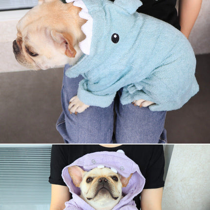 Bathing Supplies Quick Drying Absorbent Towel Pet Bathrobe