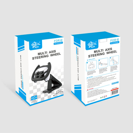Gamepad Steering Wheel Bracket With Suction Cup