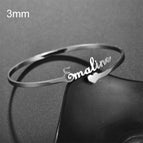 Style1 / Silver / 3mm