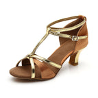 Brown / Five points heel / 34