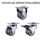 Universal wheel movable / 1.5inches