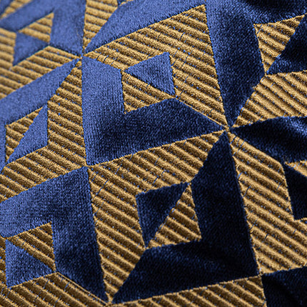 Geometric Jacquard Flannelette Sofa Cushion