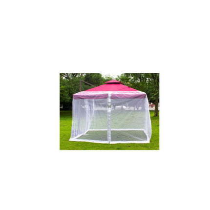 Mosquito Net Outdoor Patio Umbrella Net Cover Roman Umbrella