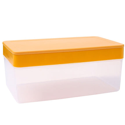 Summer New Silicone Ice Tray Food Grade Ice Cube Mold Large Capacity Ice Container Ice Box Refrigerator Artifact