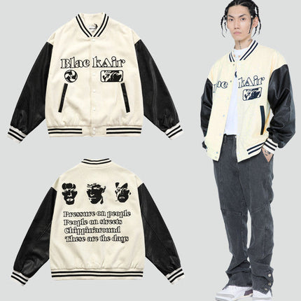 Next-generation Embroidered Retro Retro design Jacket