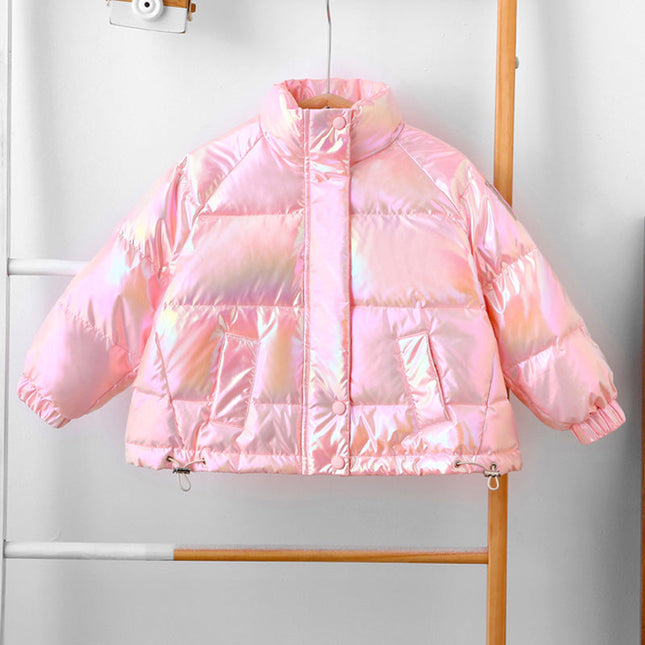 Colorful Children's Down Cotton Jacket