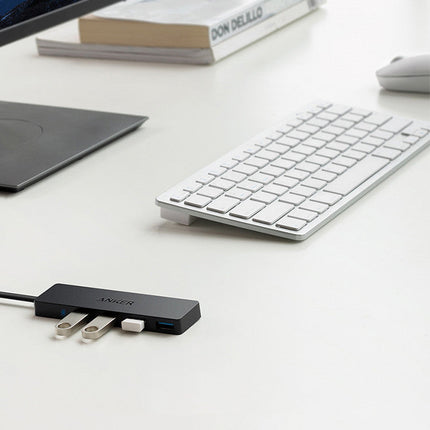 High speed 4-port hub hub hub laptop converter