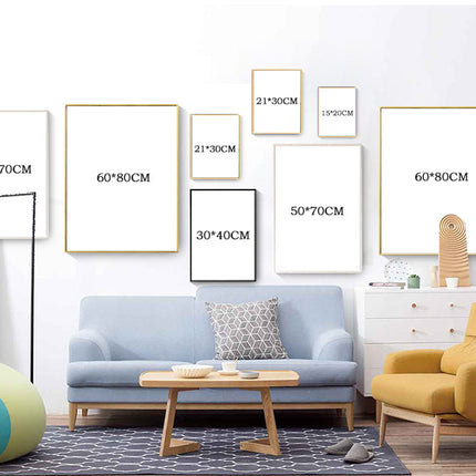 Decorative Canvas Painting Of Living Room