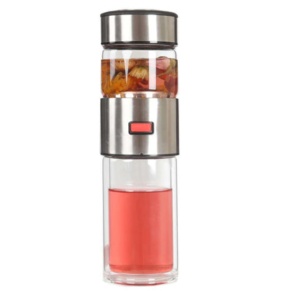 Car Tea And Water Separation Glass Portable Gift Box Set
