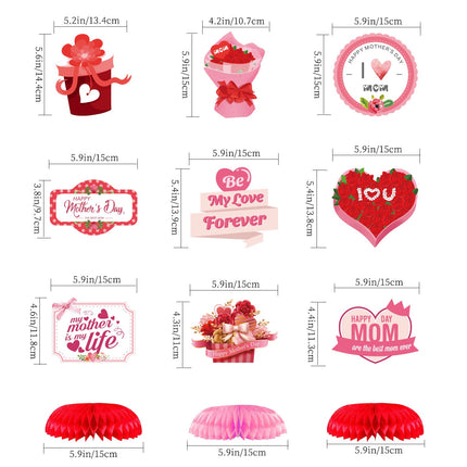 Honeycomb Base Love Bear Ornament