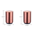 2pcs Rose Gold