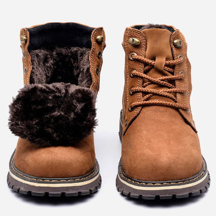 New Martin boots men Large size outdoor warm high help plus velvet large size leather Martin boots