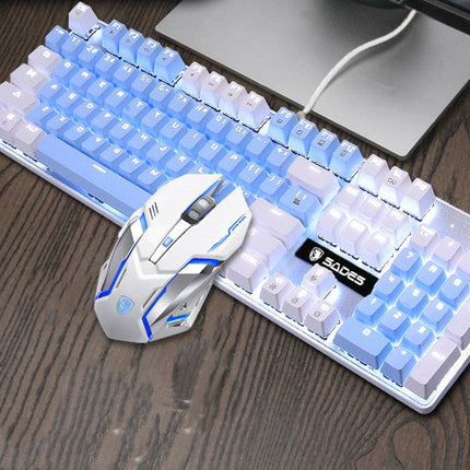 Mechanical keyboard and mouse set