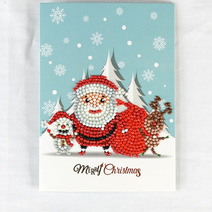Creative Christmas Card Christmas Card  Diamond Painting  Greeting Card