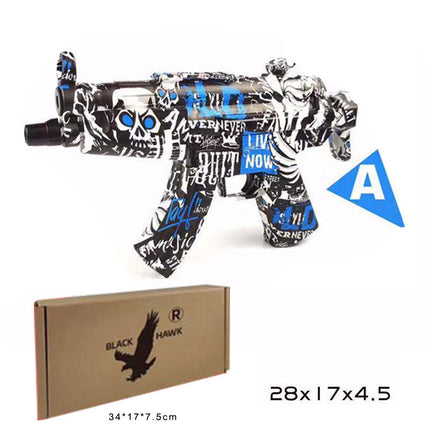 MP5min Graffiti Electric High-speed Burst Soft-bomb Electric Toy
