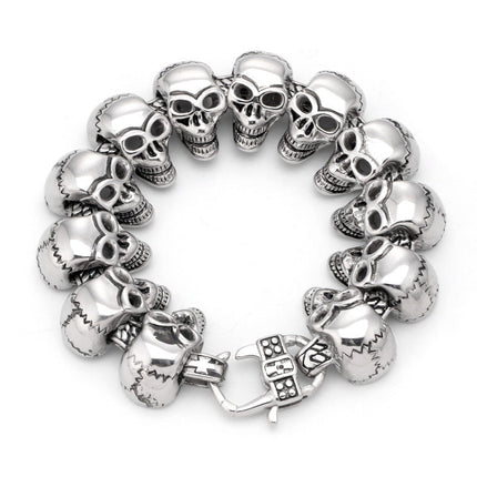 Titanium Steel Casting Personalized Bracelet European And American Punk