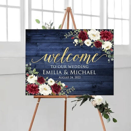 Creative Birthday Business Banquet Welcome Sign Boards