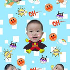 160x200cm / Blue Anpanman