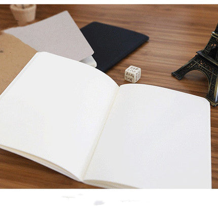 Retro Plain Blank Solid Color Graffiti Book