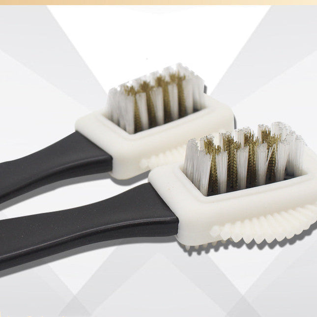 Snow Boots Three sided Suede Shoe Brush Cleaning Care Brush