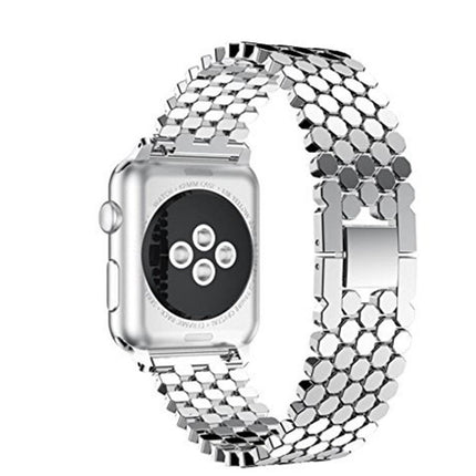 Compatible With, Watch3 Smart Watch Fish Scale Metal Stainless Steel Strap
