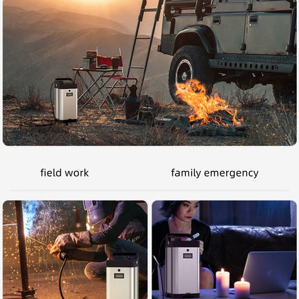 Dual-mode Portable 12V7000W Battery Power Converter