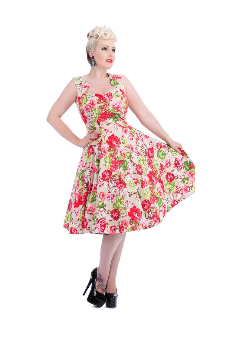 9832 Joannie Swing Dress