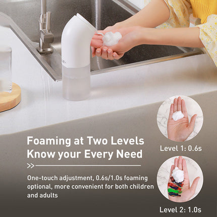 Smart foam machine
