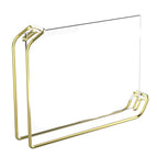 Gold / Registration photo template / 160x220mm