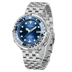 Five baht steel silver blue