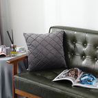 Dark gray small grid / 43x43cm without core