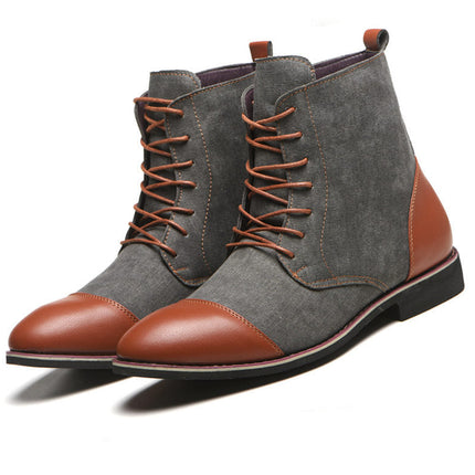 Autumn Winter Men Shoes Plus Size 47 48 Size Boots
