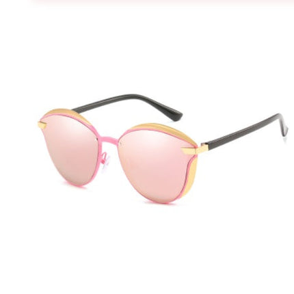 Metal polarized casual glasses
