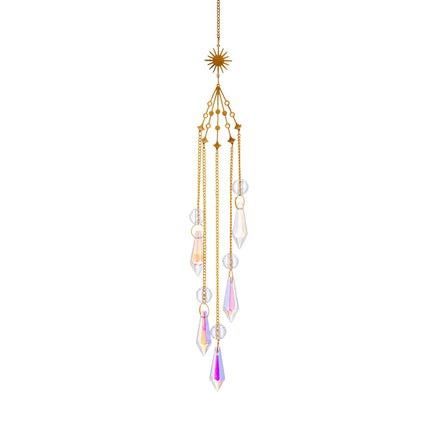 Galaxy Crystal Sun Catcher Lighting Wind Chime Pendant