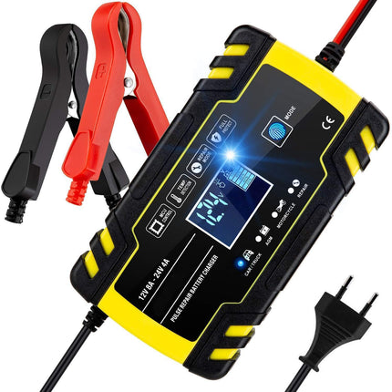 Motorcycle pulse battery charger