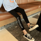 Black leggings / 120cm