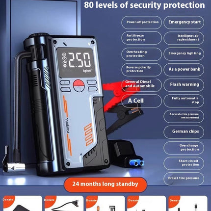 Automobile Emergency Start Power Source Car Inflatable All-in-one Machine