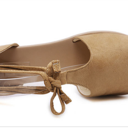 Ankle Straps Plus Size Women's Shoes