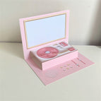 Pink Phonograph Greeting Card