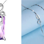 Purple B with chain