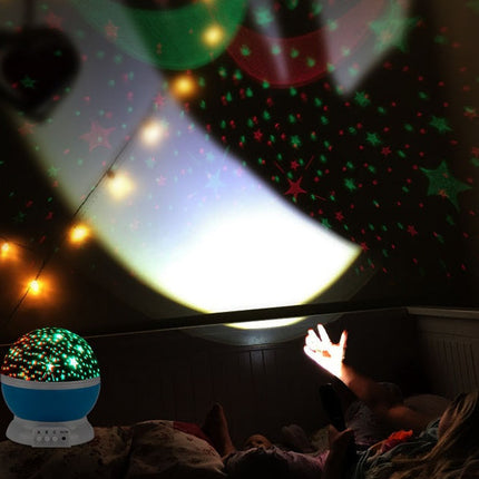 LED Music Star Projection Light