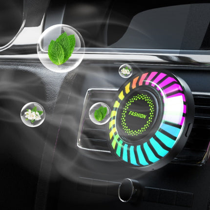 In-car Aromatherapy Rgb Atmosphere Light LED Magic Color Pickup Light Voice-activated Intelligent Music Rhythm Light