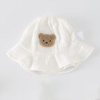 White bear hat / 52cm