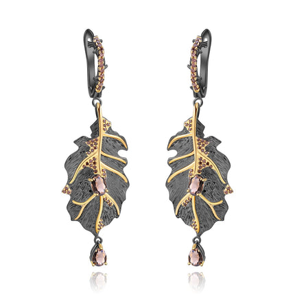 Personalized Design 925 Silver Natural Colored Gems Necklace Earrings