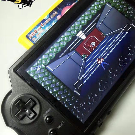 Wireless Double Red And White Handheld Game Console