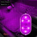 Purple / 4pcs