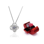 Affectionate rose / 130x90x125mm / Box with necklace