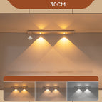 Silver tricolor light / 30cm