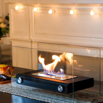 Desktop Living Room Dining Table High-grade Ornaments Real Fire Ethanol Fireplace Heating Decoration