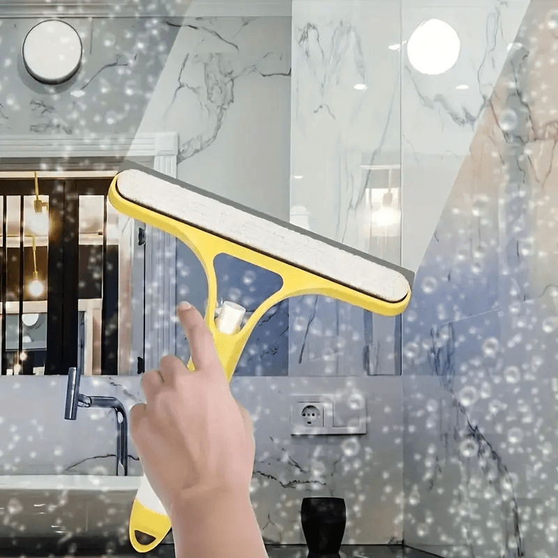 3-in-1 Window Scraper – Streak-Free Cleaning with Squeegee & Scraper!